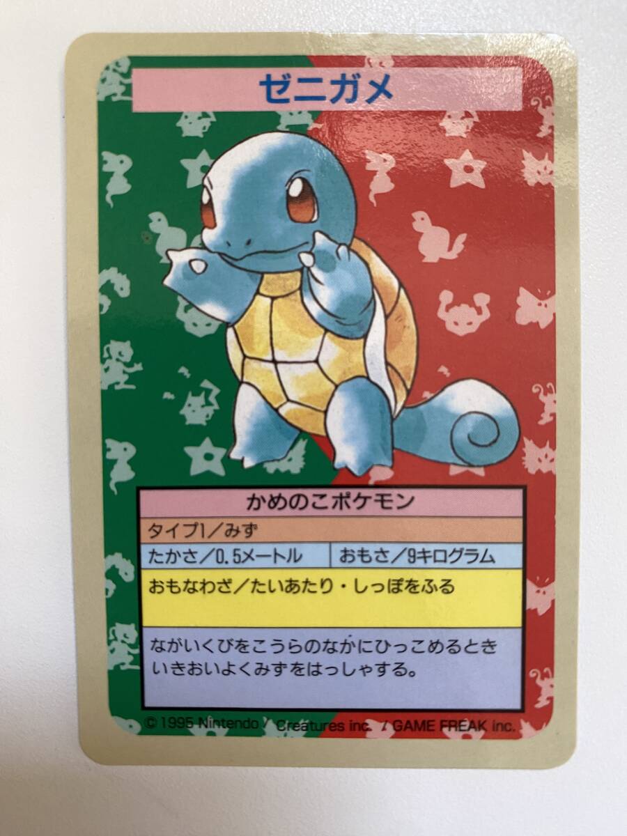 トップサン ポケモンカード ゼニガメ 裏青 【公式通販】