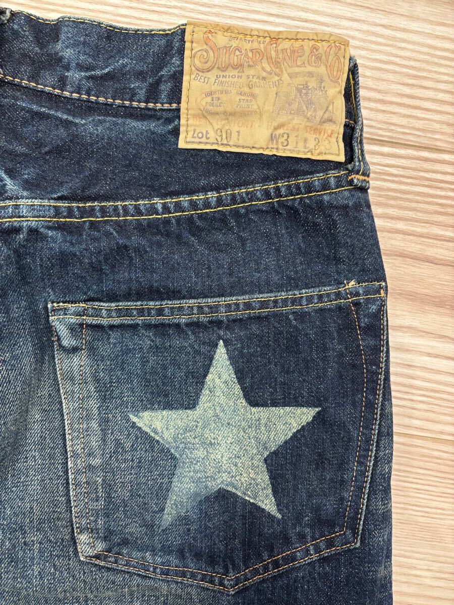 シュガーケーン SUGAR CANE LONE STAR 901 w31 L33 デニム ジーンズ 