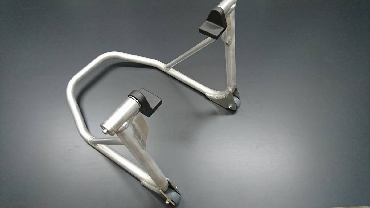NSR50/NSR80/NSF100用アルミローラースタンド エイプ100/XR100/エイプ50/XR50/リヤスタンド/メンテナンススタンド NSR50 NSF100 (シフトアップ NSR50⁄NSR80用 オートバイ Gクラフト