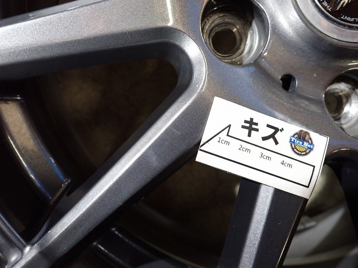 YS14310【送料無料195/65R15】80系ノア VOXY ステップワゴンなどに 2021年製 中古スタッドレス★15×6J 114.3/5H ET52★1円スタート_9