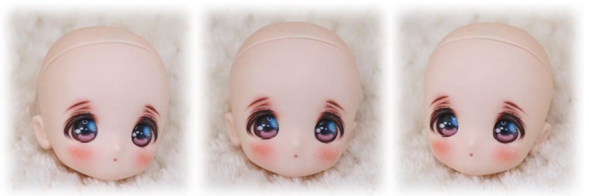■カスタムヘッド　OBドールヘッド(HAKASE)＋レジンアイ■オビツ１１、ピコニーモ等に □カスタムヘッド OBドールヘッド(HAKASE)＋レジンアイ□オビツ１１ 人形、キャラクタードール OBドールヘッド(OTOKO)＋レジンアイ■オビツ１１、ピコニーモ向け OBドールヘッド(HAKASE)＋レジンアイ■オビツ１１、ピコニーモ向け minne