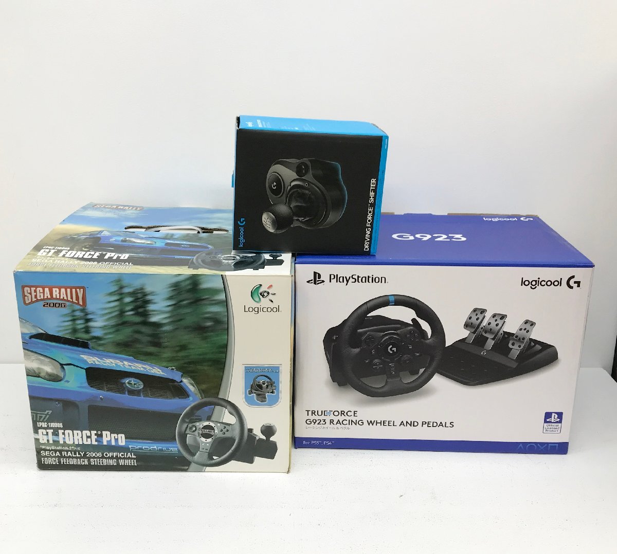 ジャンク品・動作未確認】Logicool G923d TRUEFORCEシミュレーション