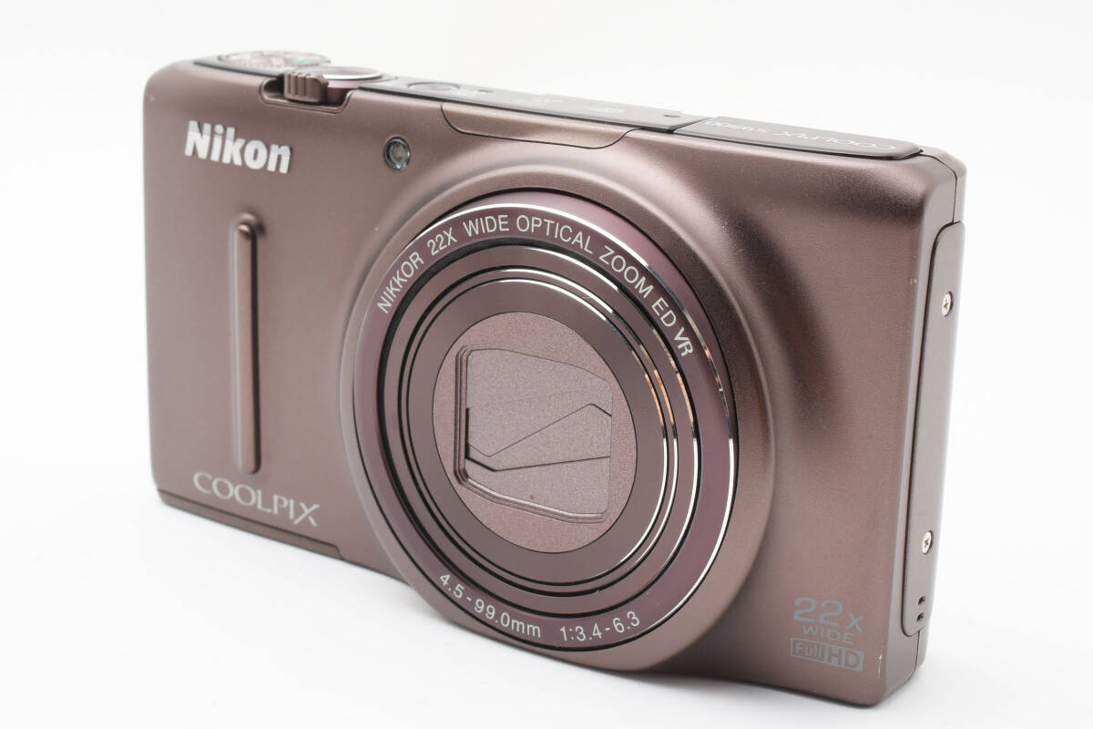 良好品稼働品 Nikon COOLPIX 本体 ブラウン 初売りセール開催中】☆動作確認済☆ Nikon ニコン COOLPIX S9500