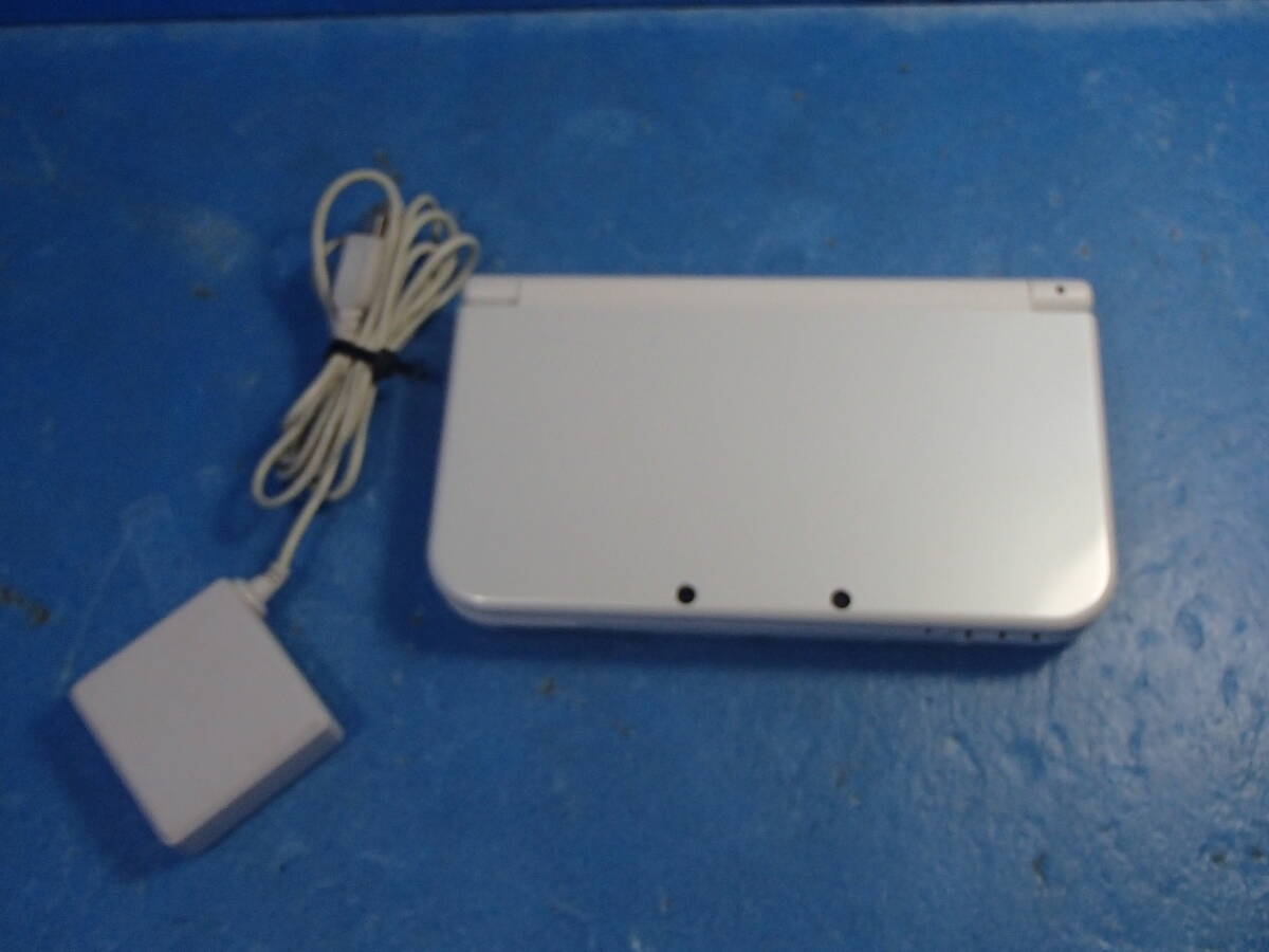【動作確認済】New ニンテンドー3DS LL RED-001 初期化済み パール 