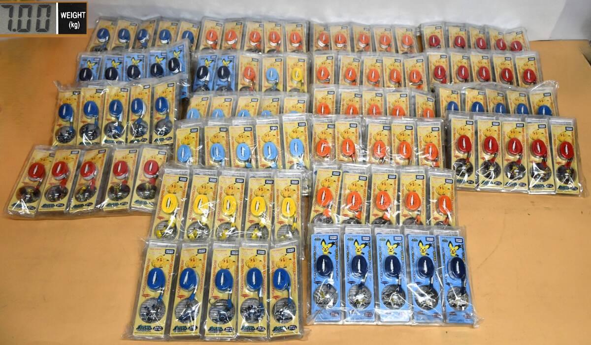 MY1-4【まとめ出品】未開封品｜TAKARA TOMY タカラトミー ポケモン リフレクター・ネックストラップ200点まとめ｜長期保管品
