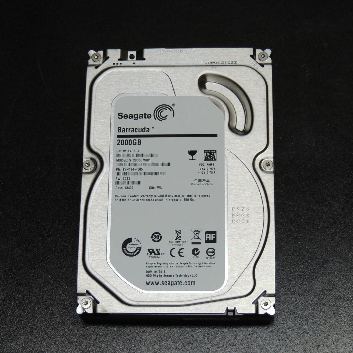 Seagate ST2000DM001 Barracuda 2TB Hard SATA 3.5 Internal Drive HDD 