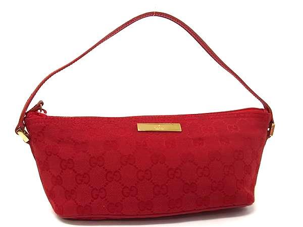 1円 □美品□ GUCCI グッチ 039 1103 2123 GG柄 GGキャンバス×レザー