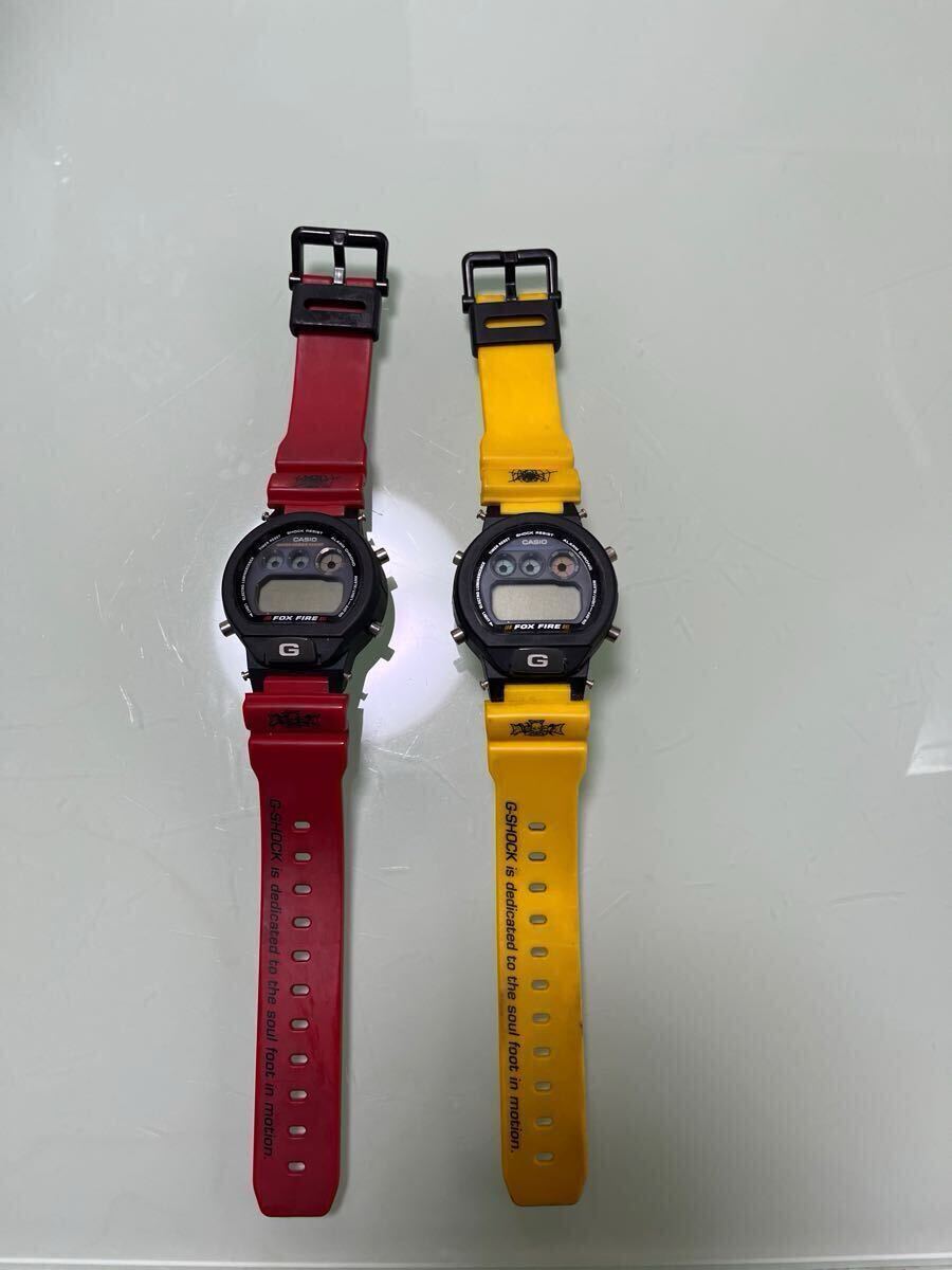 G-SHOCK CASIO FOX FIRE THRASHER DW6900 スラッシャー Casio ブラック 