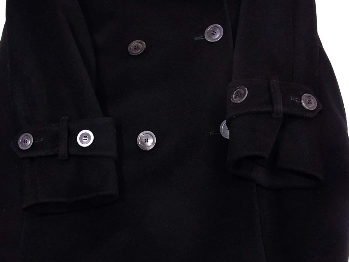 ◇Aquascutum アクアスキュータム ダブルチェスターコート アンゴラ 