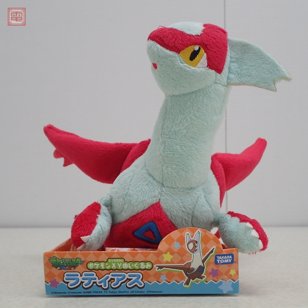 ポケモン XYぬいぐるみ ラティアス 台紙付き タカラトミー