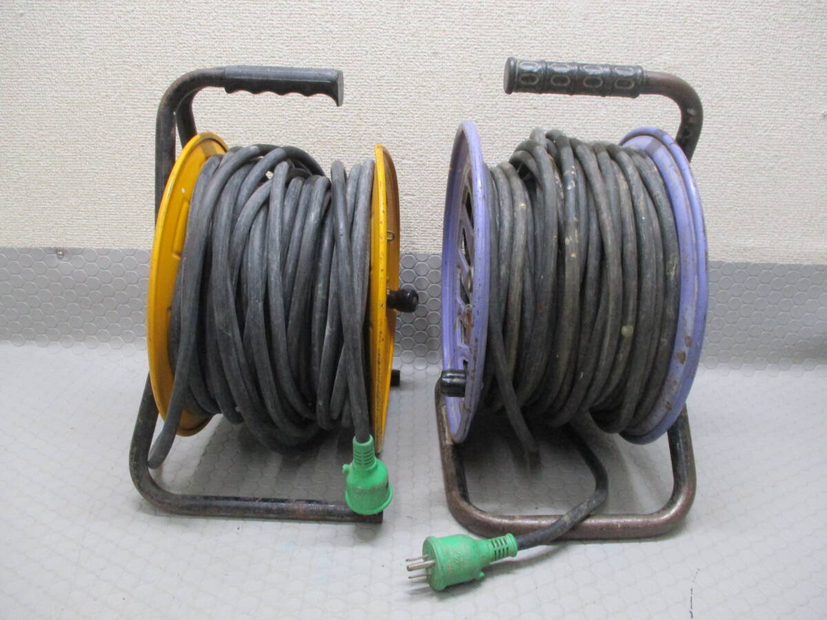 日動 コードリール 屋内用 30m◇2点セット■D-196_6