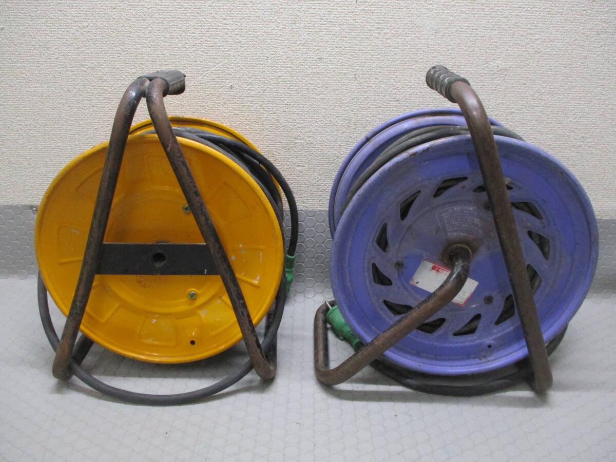 日動 コードリール 屋内用 30m◇2点セット■D-196_7