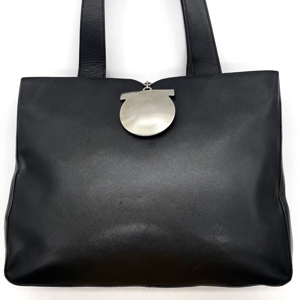 希少/A4収納◎ フェラガモ Salvatore Ferragamo メンズ トートバッグ