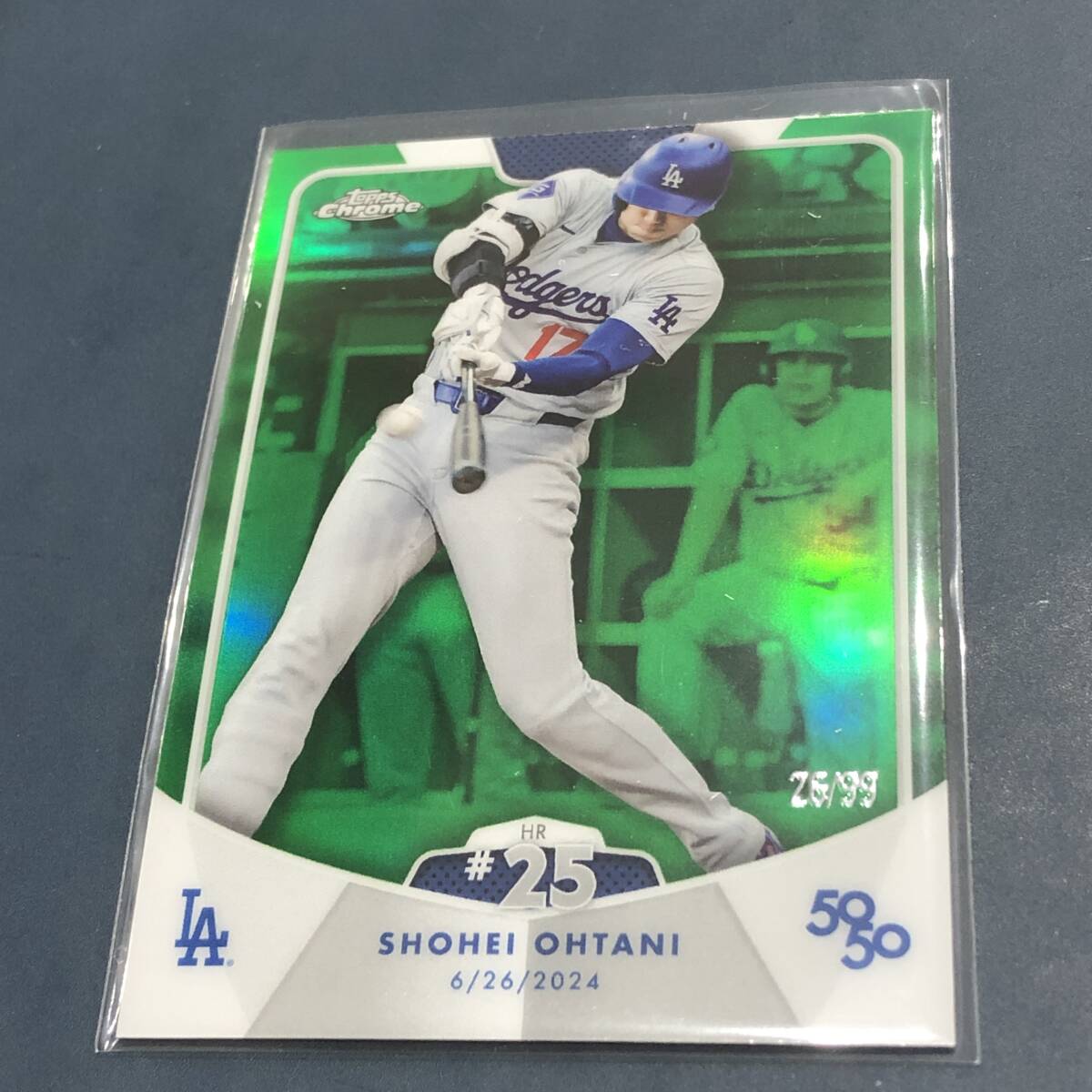 0 大谷翔平 Topps Shohei Ohtani chrome ohtani HR#13 ⁄99 MVP 公式 