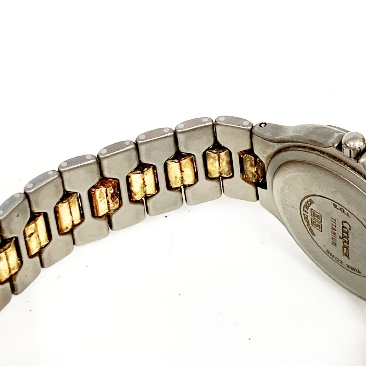 1円スタートLONGINES ロンジン L1.613.9 コンクエスト V.H.P. チタン