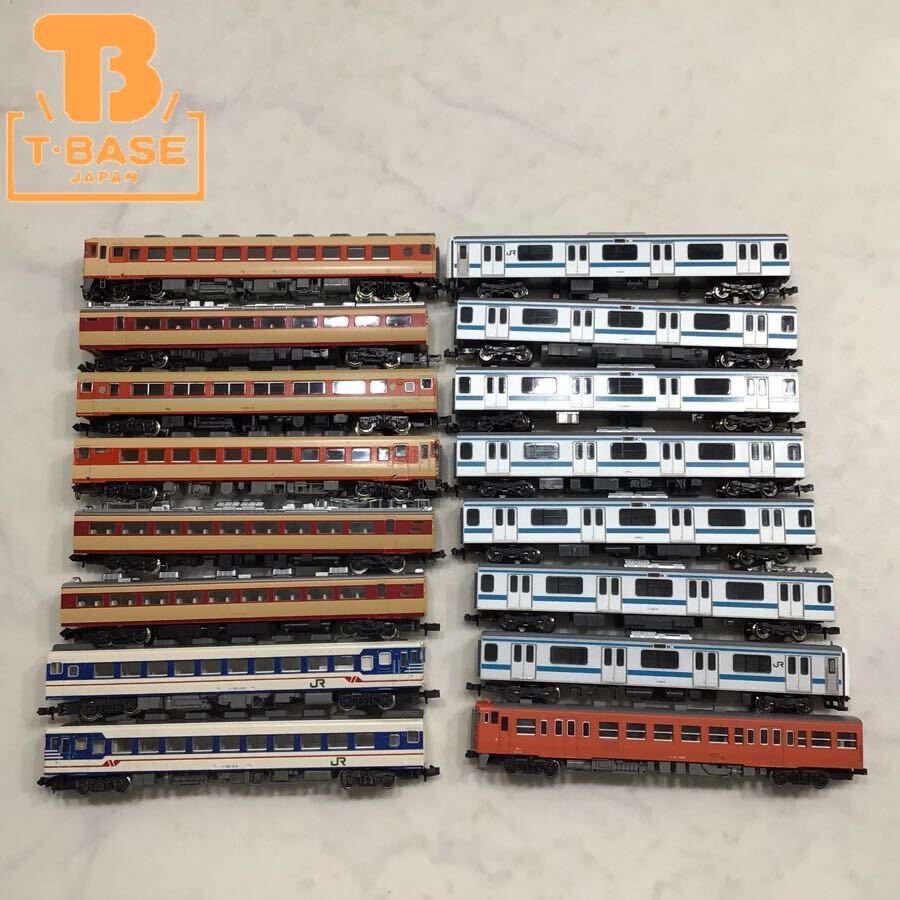 1円〜 訳ありジャンク KATO、TOMIX Nゲージ モハ209-17、キハ58 1022、