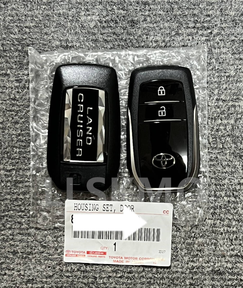 トヨタ 純正品 ランクル300 ZX 2ボタン スマートキー ドアコントロール