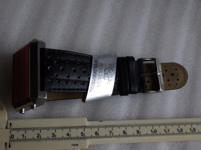 未使用 HOGA LED デジタル massage メンズ 電池交換 動作品 v010802 