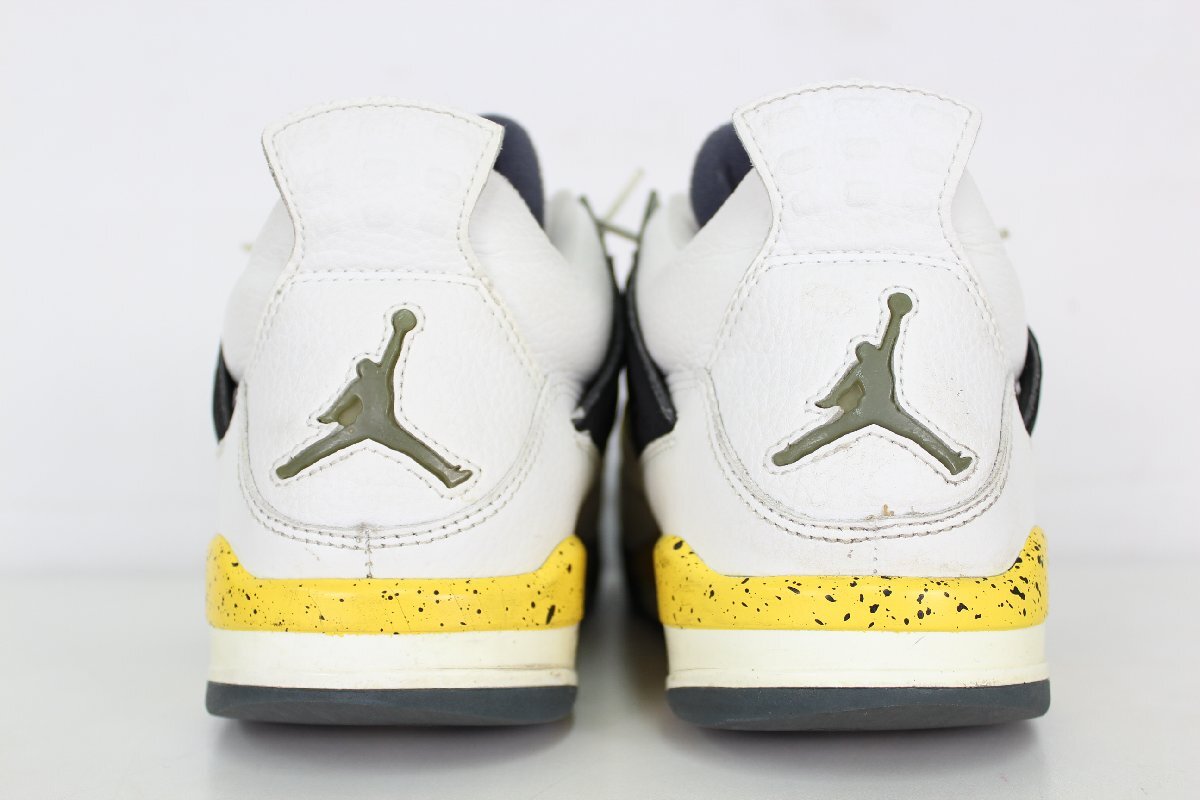 【ト福】◎NIKE ナイキ AIR JORDAN 4 RETRO エアジョーダン4 レトロ ホワイト 29cm AJ4 バスケットシューズ スニーカー LAZ01LLS23_3