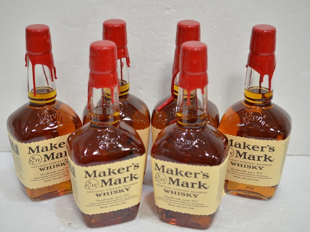 HO1 未開栓 メーカーズマーク レッドトップ バーボンウイスキー 700ml