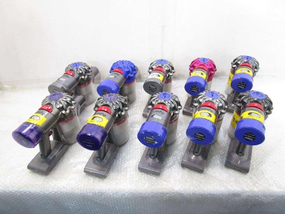 ◎dyson ダイソン コードレスクリーナー SV10/SV10K/SV11 10台まとめ サイクロン式掃除機 ジャンク w1814 ダイソン | V8 (SV10K ハンディクリーナー Yahoo