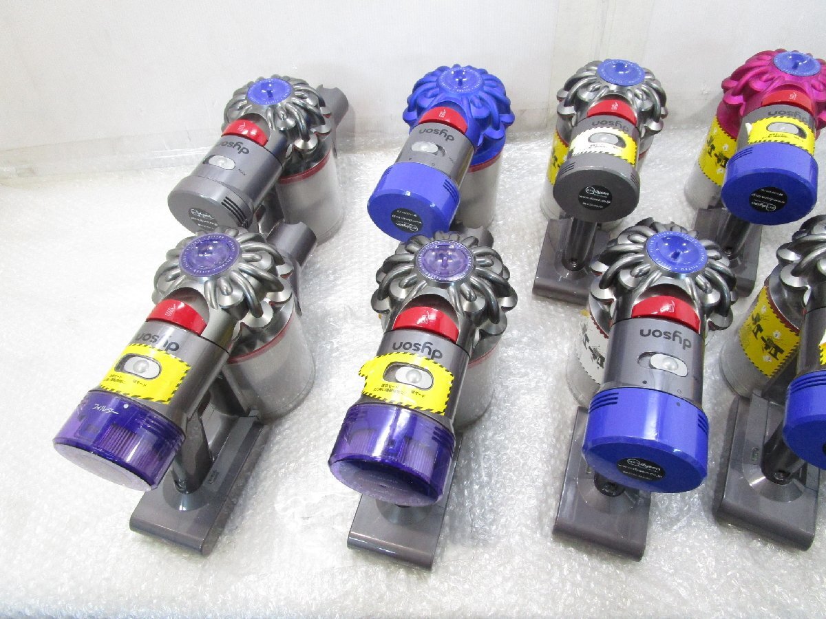 ◎dyson ダイソン コードレスクリーナー SV10/SV10K/SV11 10台まとめ サイクロン式掃除機 ジャンク w1814 ダイソン | V8 (SV10K ハンディクリーナー Yahoo