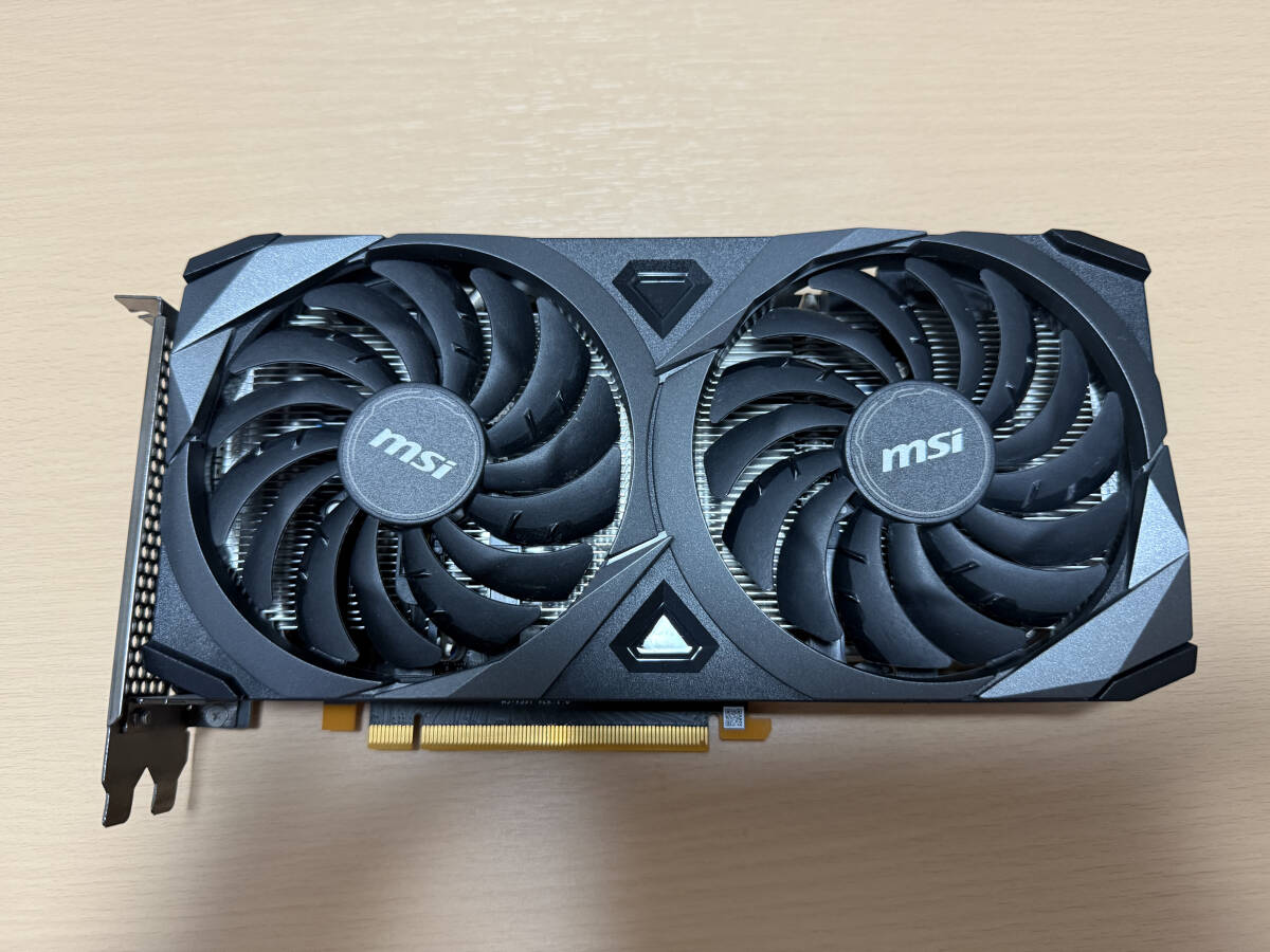 送料無料！】【中古】MSI GeForce RTX 3060 VENTUS 2X 12G OC 12GB 