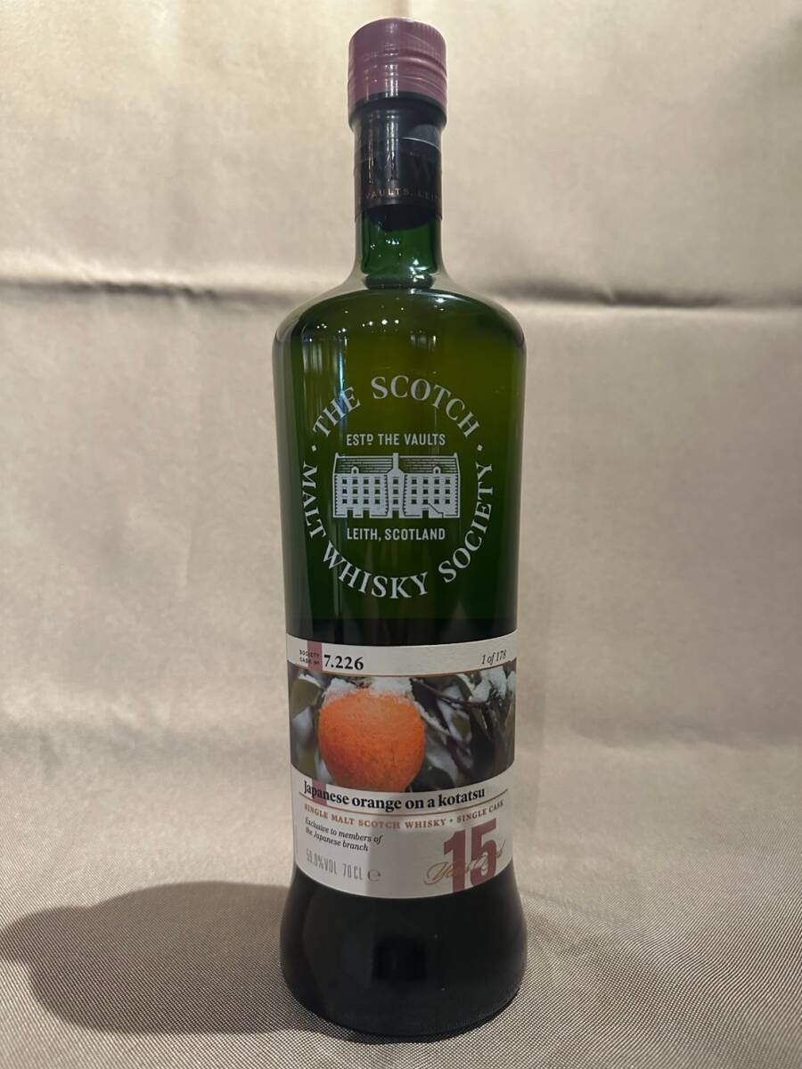 SMWS 7.226 Longmorn ロングモーン 15年 59% 1st fill butt / EX