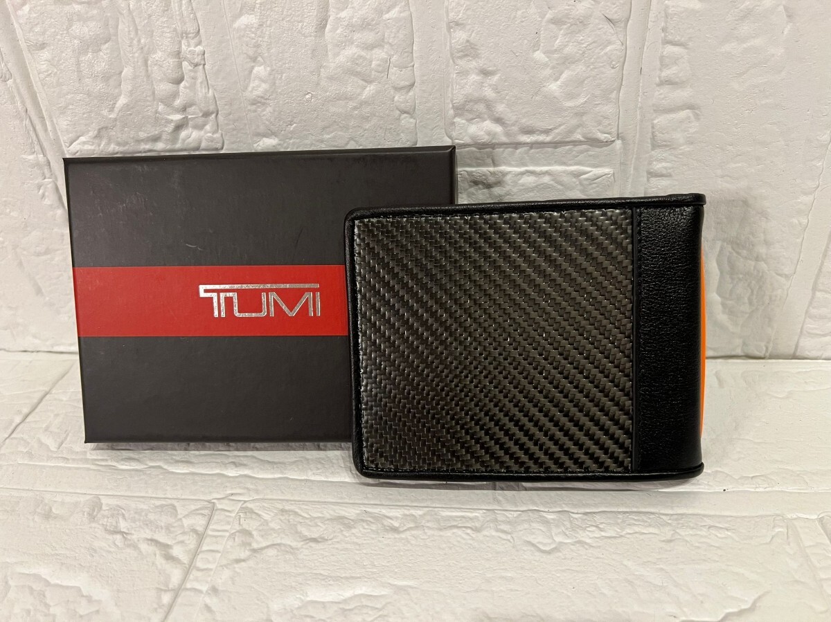 TUMI トゥミ 二つ折り財布 財布 SLG 折りたたみ財布 | x COIN McLaren 