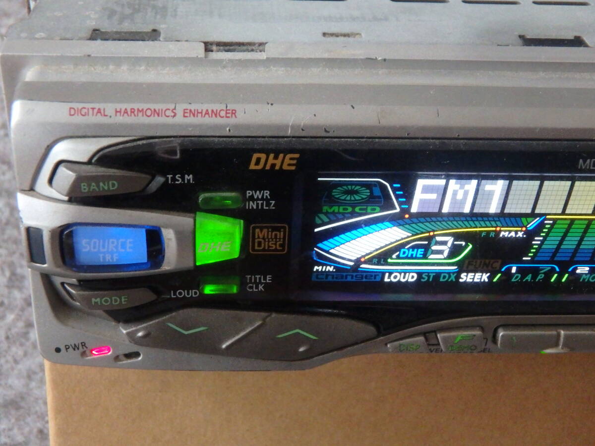 ○送料無料○アルパインALPINE 1DIN MDレシバー MDA-7755J 難あり