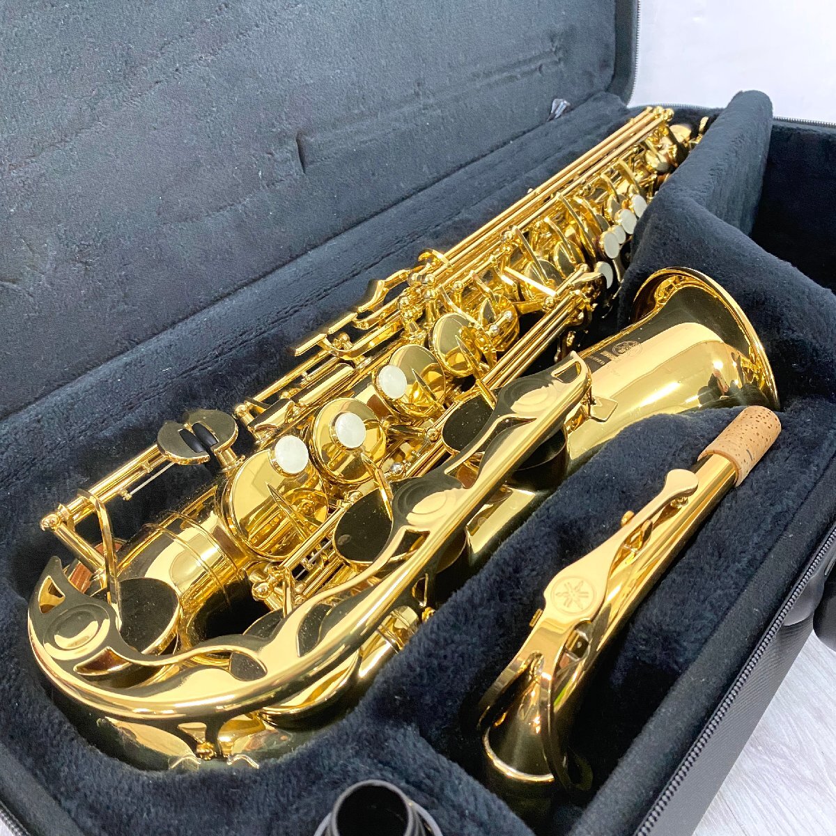YAMAHA アルトサックス YAS-275 日本製 純正ハードケース 純正マウス