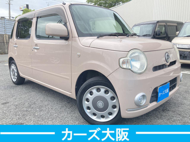 ■カーズ大阪●車検2年付●23年ミラココアX●G2337 ダイハツ ミラココア | 車検２年付き☆クリーム ■カーズ大阪●車検2年付●23年ミラココアX●G2337 電動格納