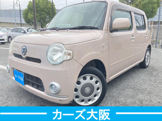 ■カーズ大阪●車検2年付●23年ミラココアX●G2337 ダイハツ ミラココア | 車検２年付き☆クリーム ■カーズ大阪●車検2年付●23年ミラココアX●G2337 電動格納