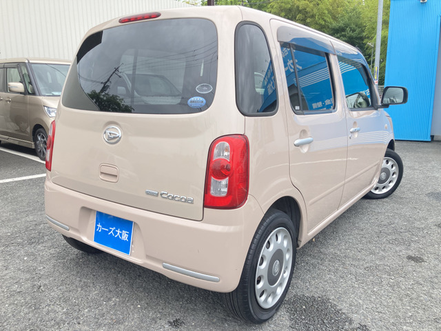 ■カーズ大阪●車検2年付●23年ミラココアX●G2337 ダイハツ ミラココア | 車検２年付き☆クリーム ■カーズ大阪●車検2年付●23年ミラココアX●G2337 電動格納