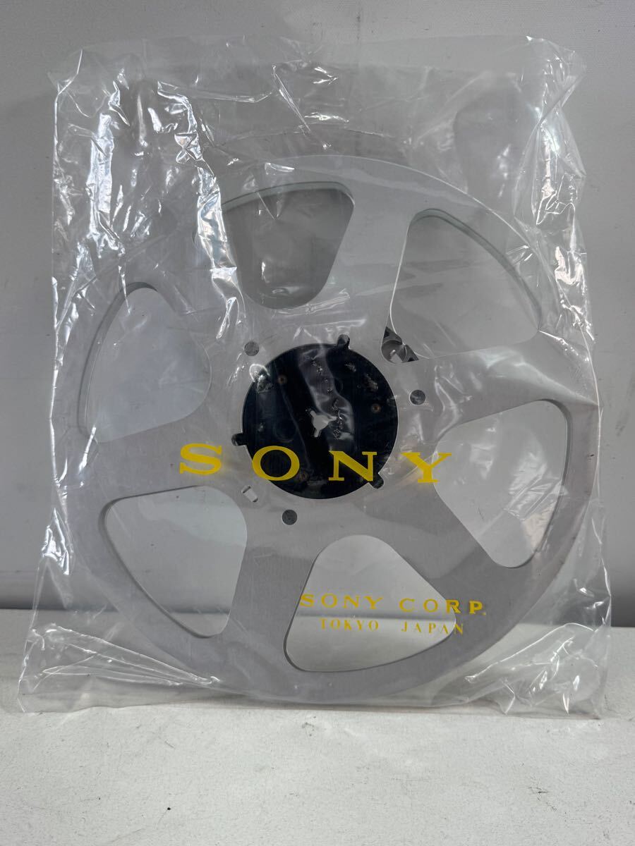 中古現状渡し SONY 空オープンリール アルミ製リール 発送サイズ60cm
