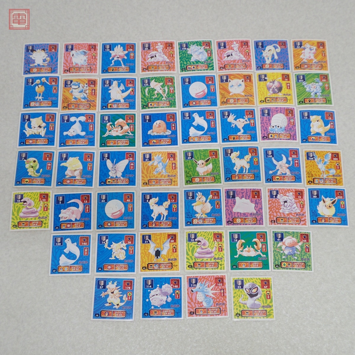 ポケモン アマダ 最強シール烈伝 初代 まとめて大量 約250枚セット 