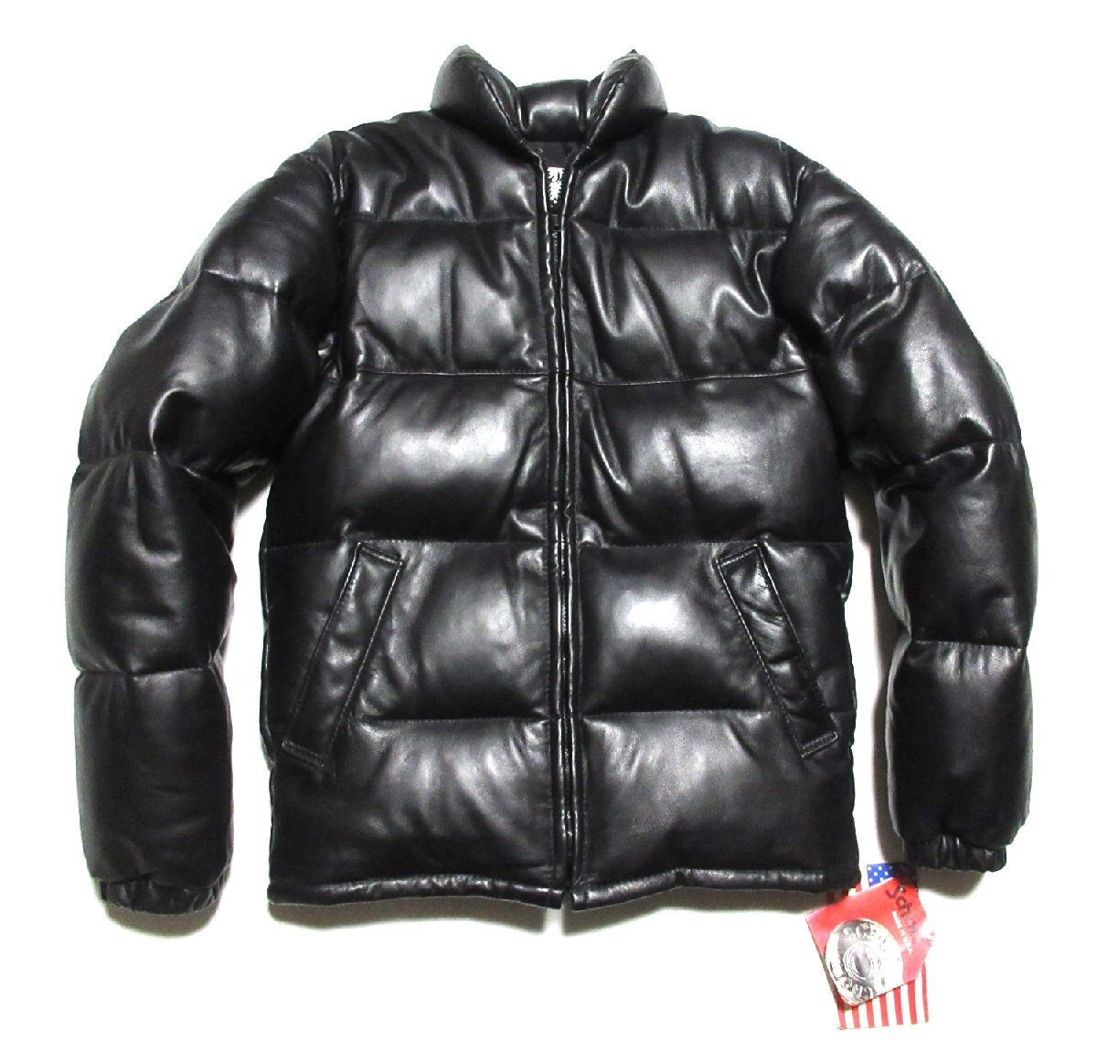 未使用 近年モデル Schott 214D ショット ラム レザー ダウン 