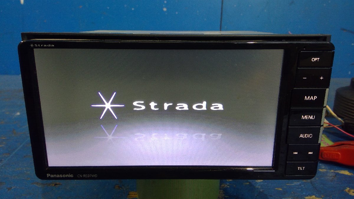 S) Panasonic パナソニック Strada ストラーダ CN-RE07WD メモリーナビ