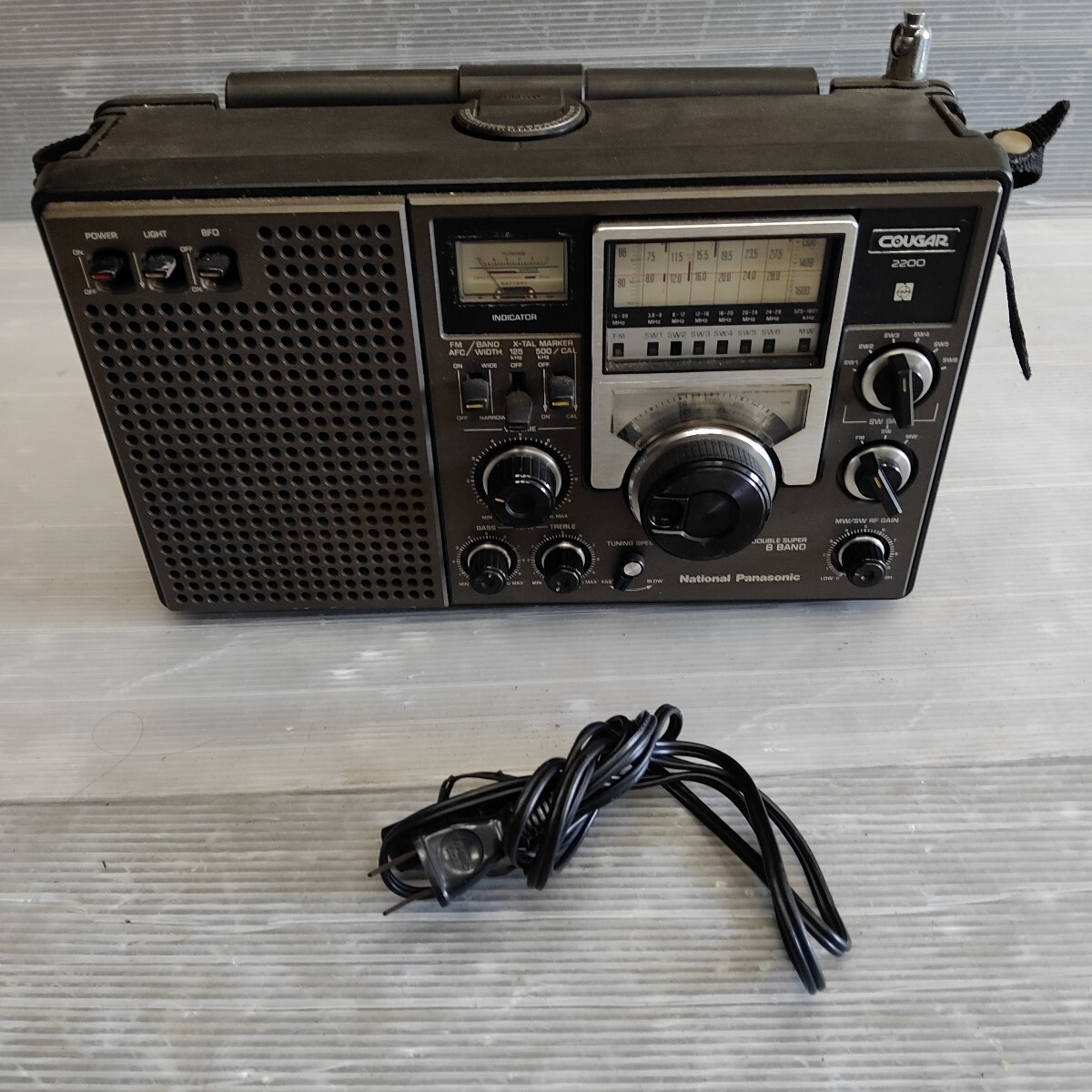 SONY ICF-SW7600 ポータブルラジオ FM/SW/MW/LW レシーバー 短波ラジオ