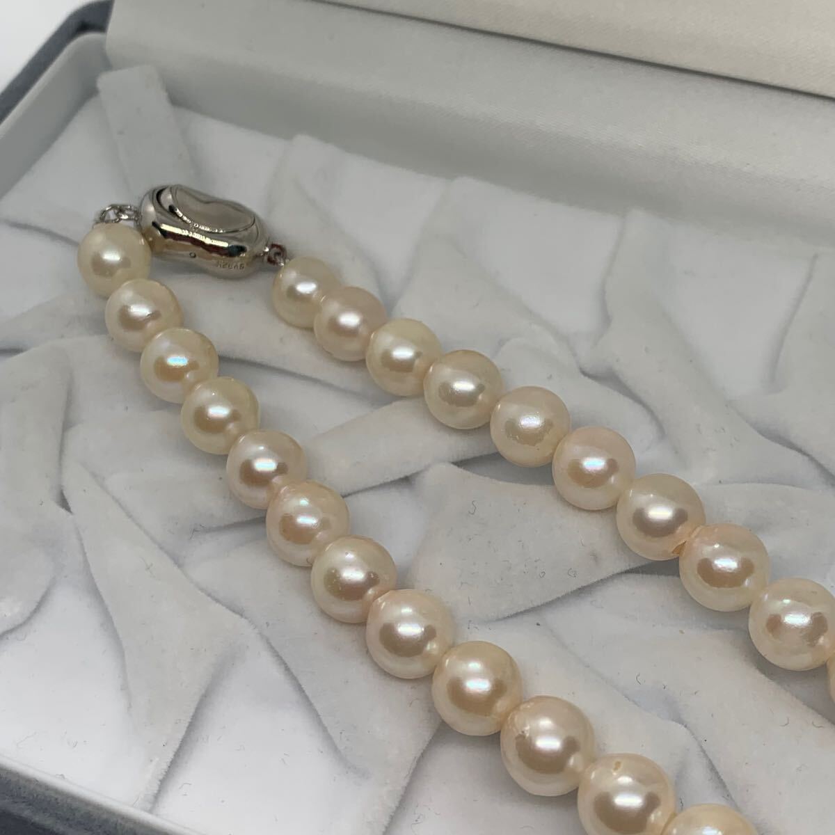 美品 高品質】アコヤ あこや パール ネックレス 本真珠 テリツヨ 照り