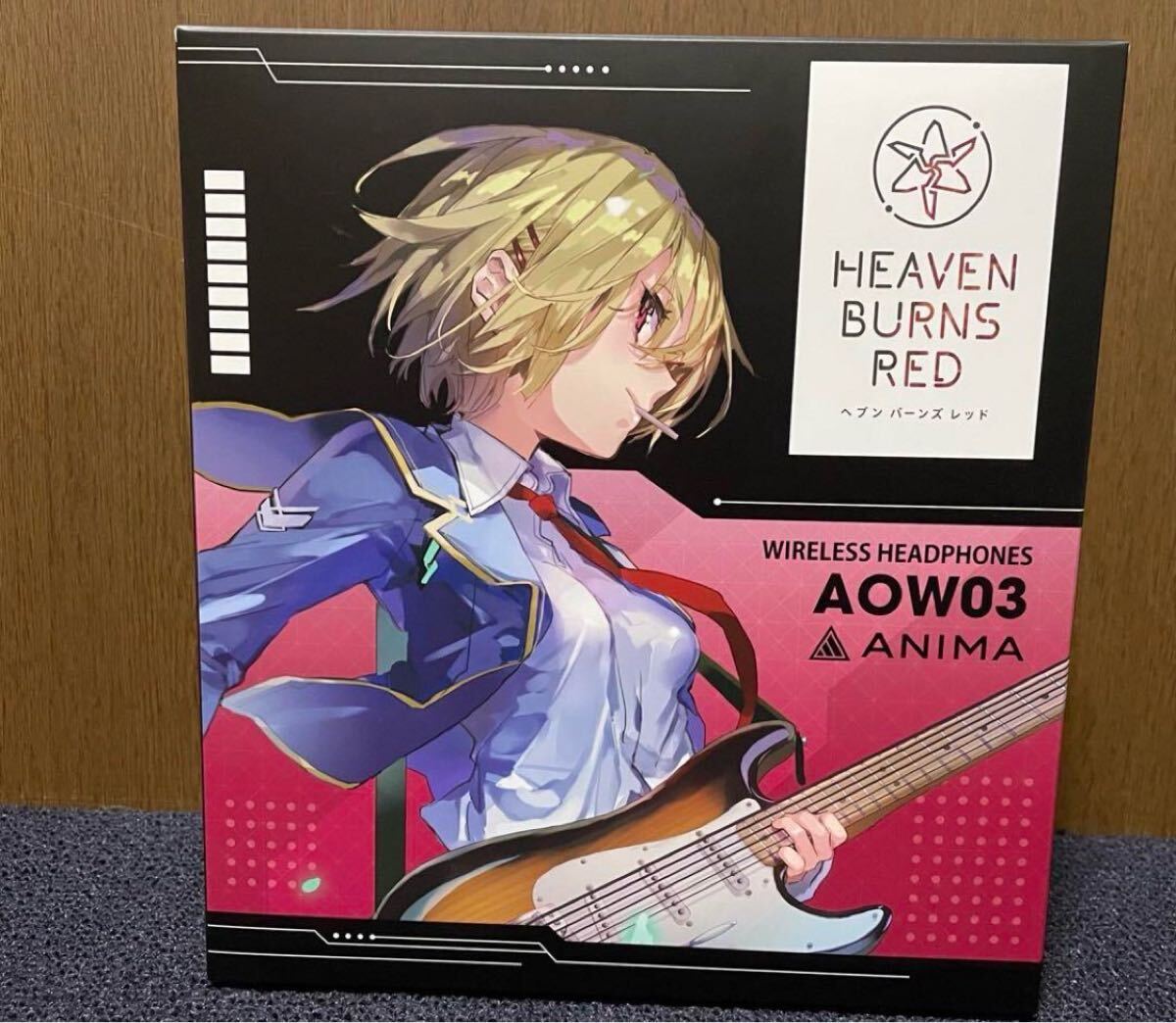 AOW03 ヘブンバーンズレッド Bluetooth ブルートゥース ヘッドホン