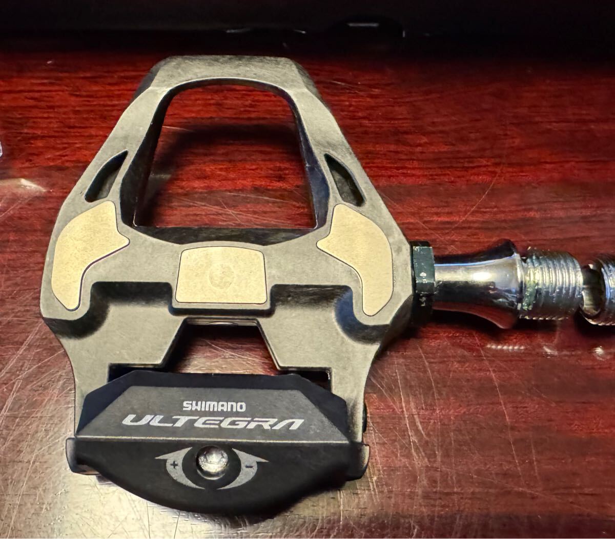 【美品】PD-R8000 SHIMANO SPD-SL ULTEGRA シマノ アルテグラ ビンディングペダル　＋4㎜　軸長_2