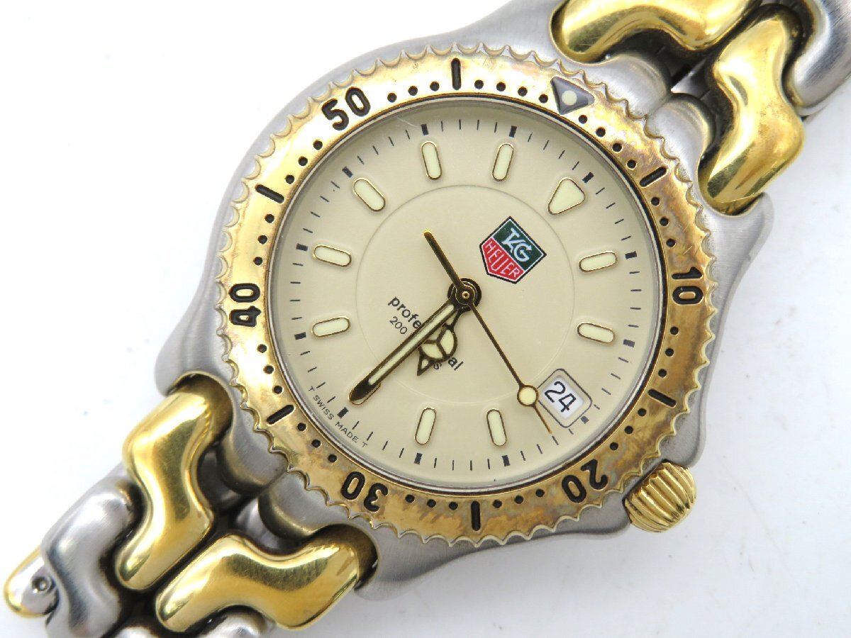 TAG タグホイヤー WG1221-K0 プロフェッショナル 1円～売切 se⁄l 時計 