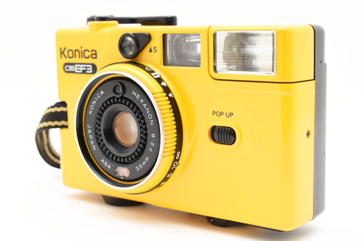 KONICA C35 EF3 コニカ イエロー 3710_2