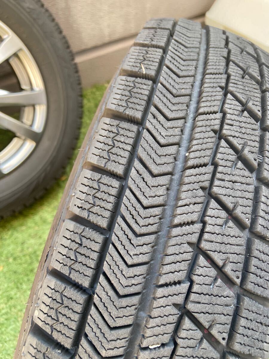 スタッドレスタイヤ　145/80R13 ブリヂストン　ブリザック　VRX ホイールセット　4J 軽自動車　7〜8部山　2019年製　アルミホイール_6