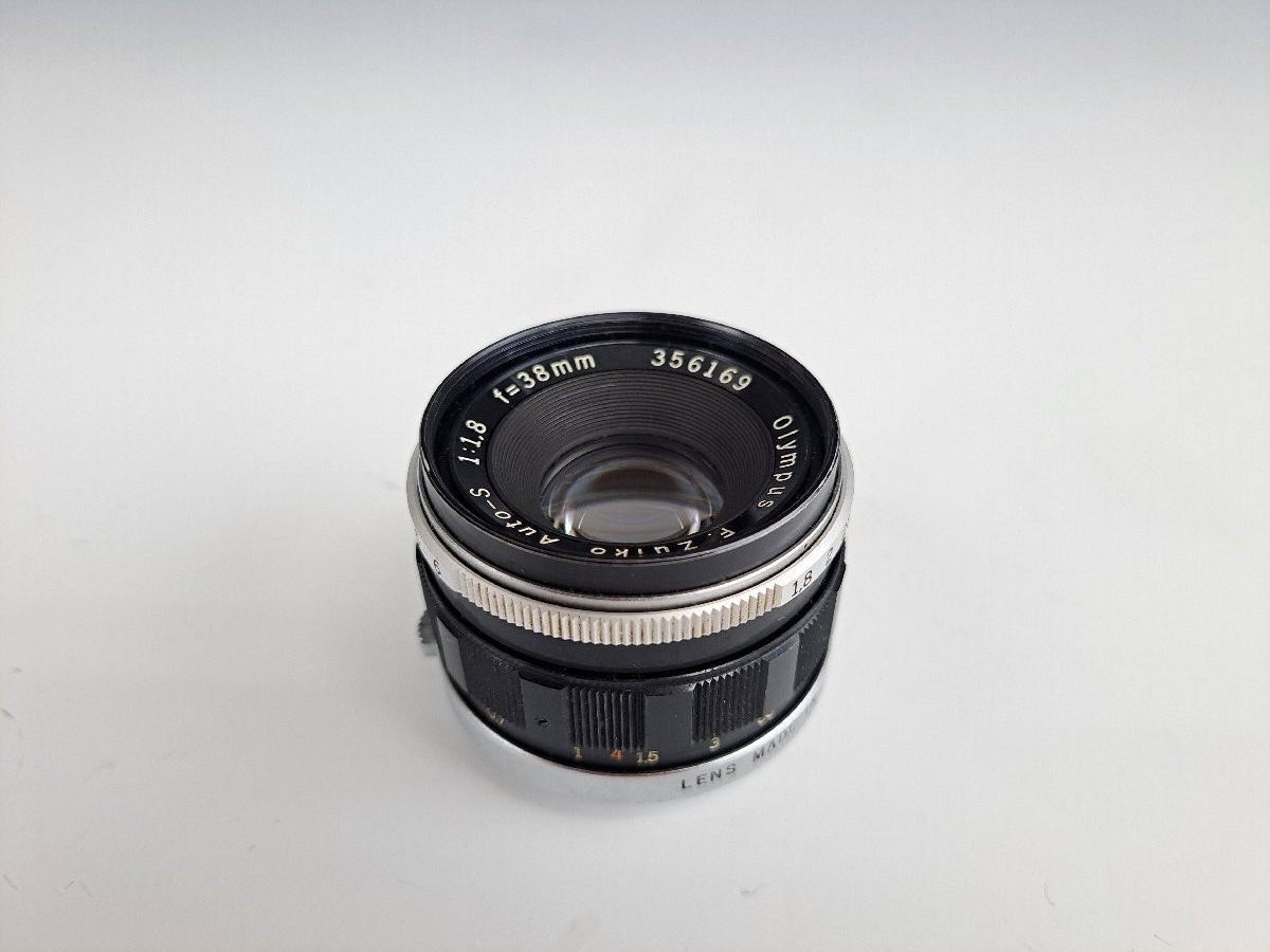 OLYMPUS PEN-F 183767 Olympus F.Zuiko Auto-S 1:1.8 f=38mm 356169