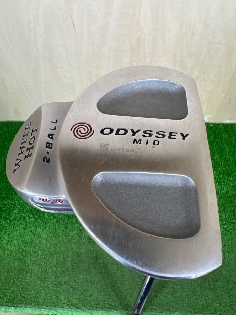 希少/中尺パター/訳有】ODYSSEY WHITE HOT MID 2・BALL 41インチ
