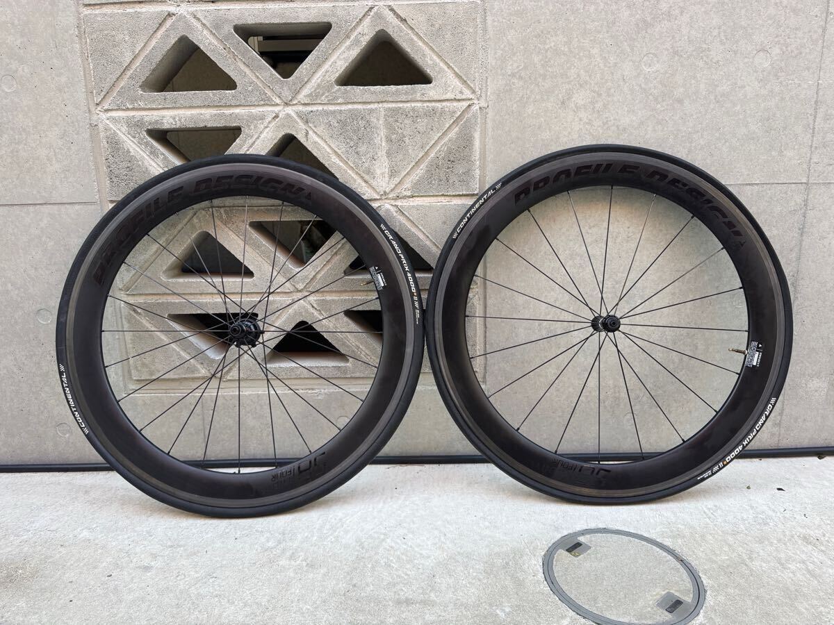 プロファイルデザイン PROFILE DESIGN 58 TWENTYFOUR ホイール 前後セット _1