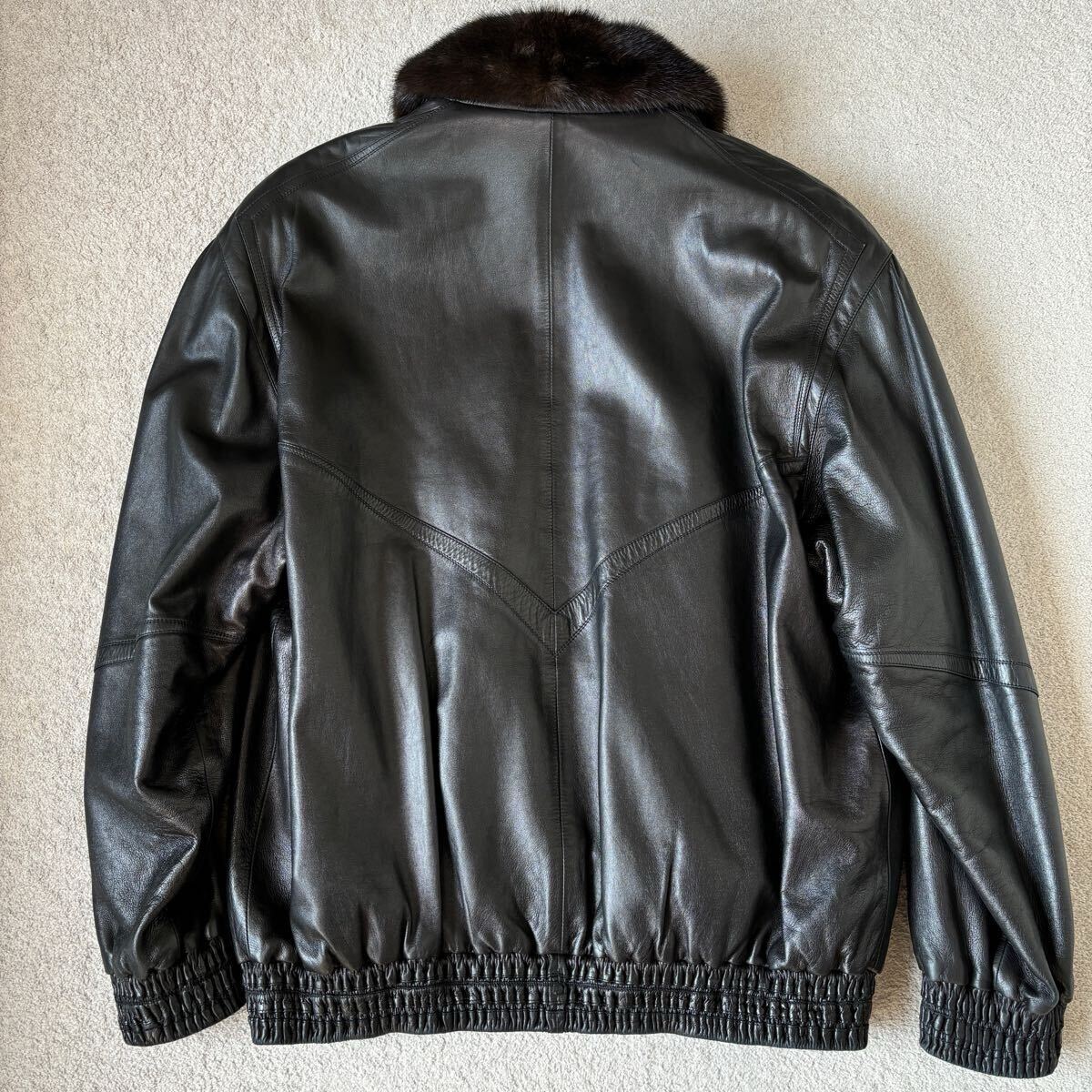 定価100万超！ Lサイズ◎ ZILLI ジリー レザージャケット ラムレザー