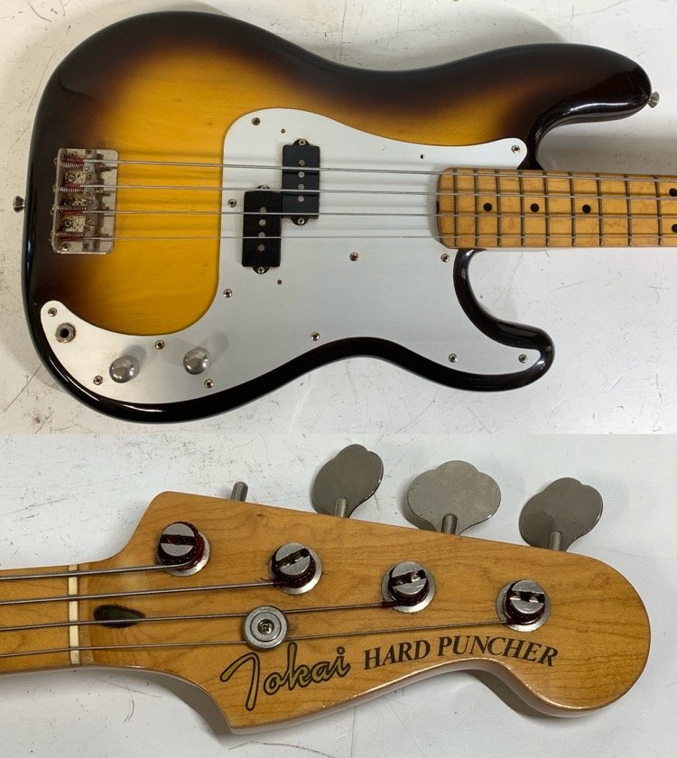 Tokai エレキベース HARD PUNCHER ペグパーツ欠品 サンバースト ハード